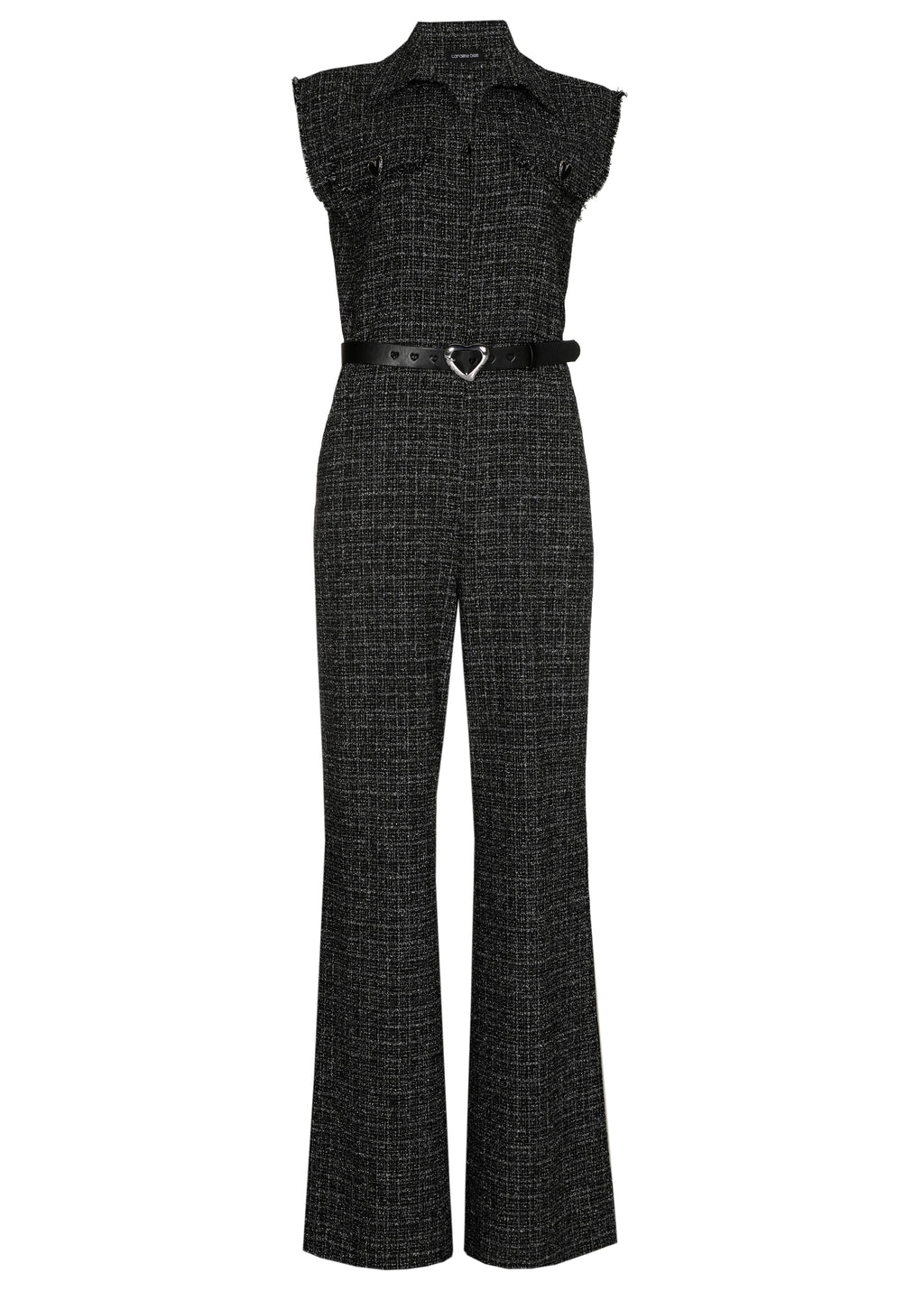 Jumpsuits zonder mouw zwart Caroline Biss