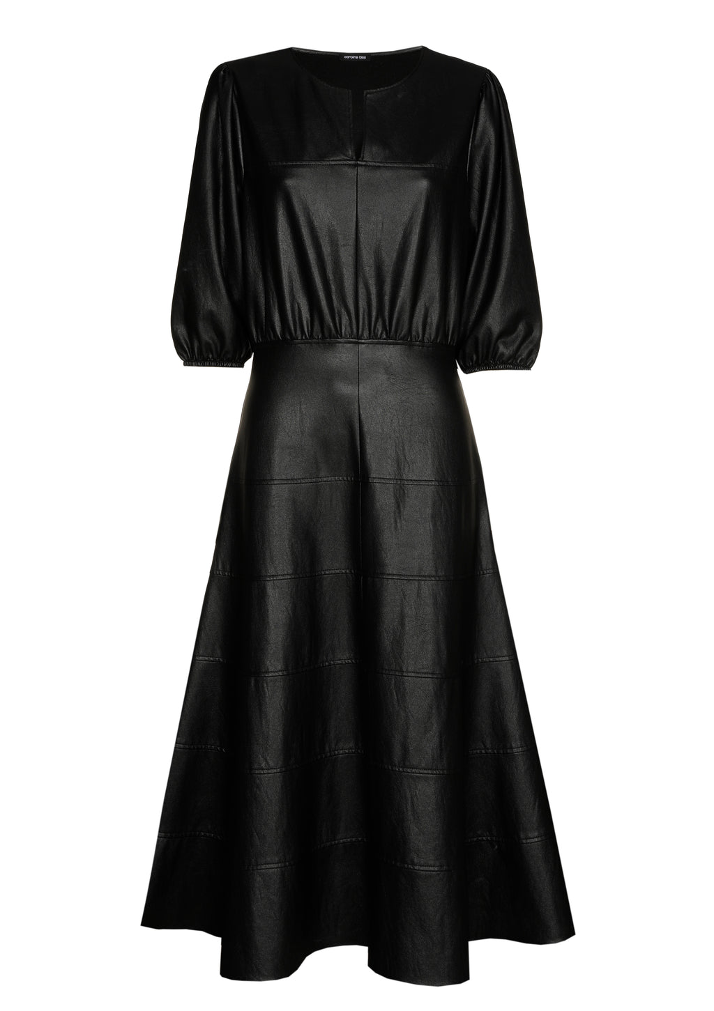 Jurken lange mouw zwart Caroline Biss