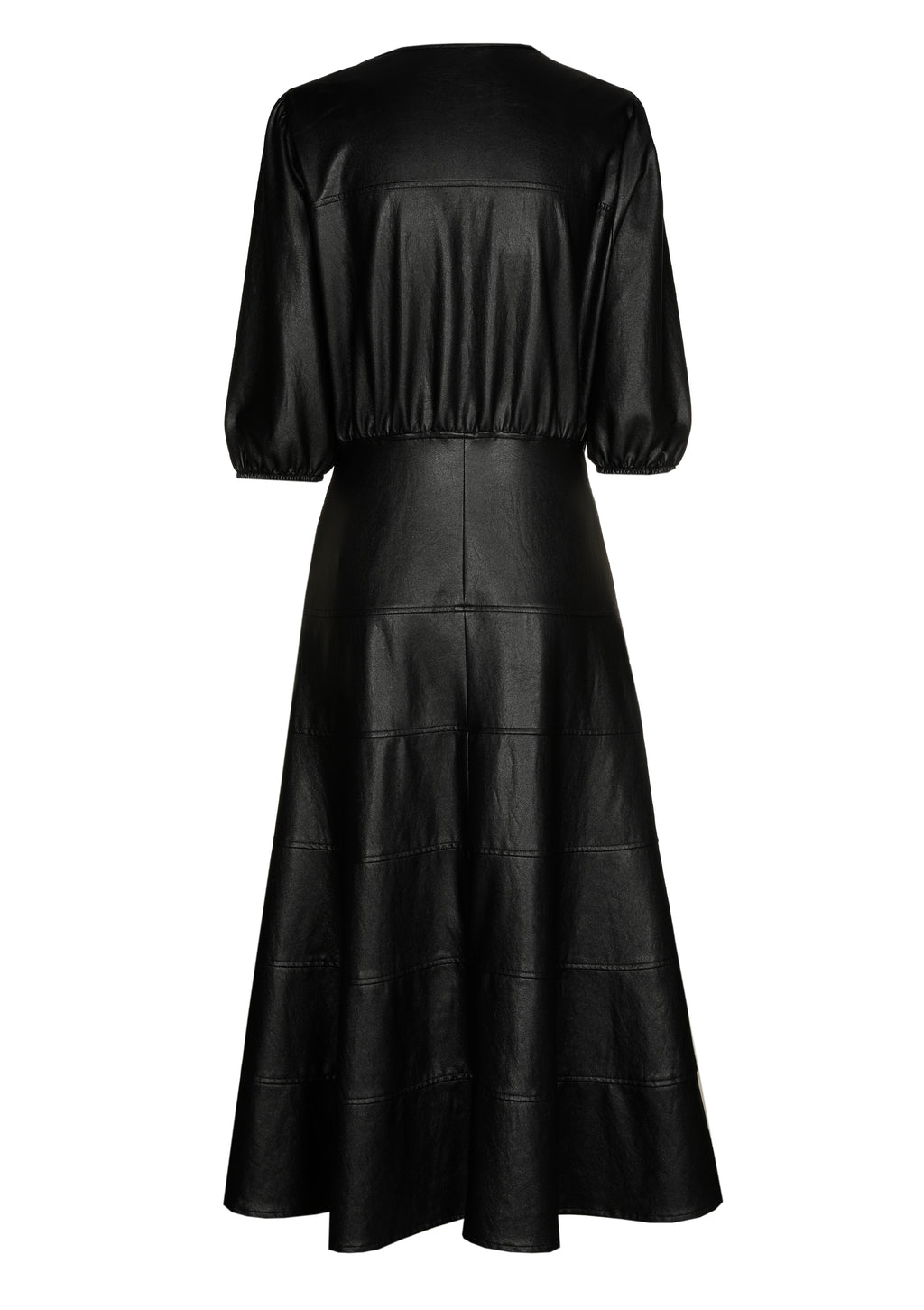 Jurken lange mouw zwart Caroline Biss