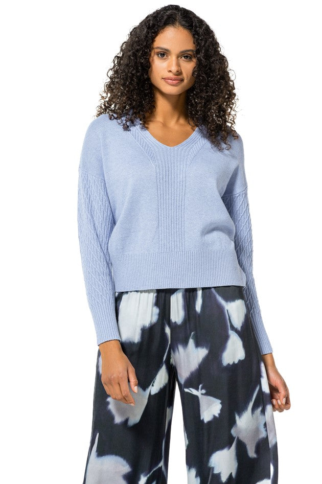 Pulls blauw Caroline Biss
