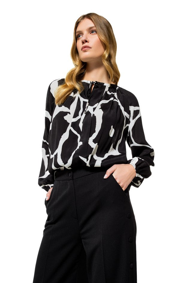 Blouses lange mouw multicolor Caroline Biss