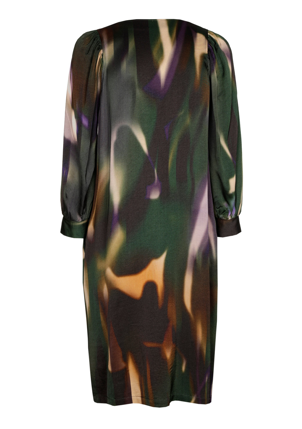 Jurken lange mouw multicolor Caroline Biss