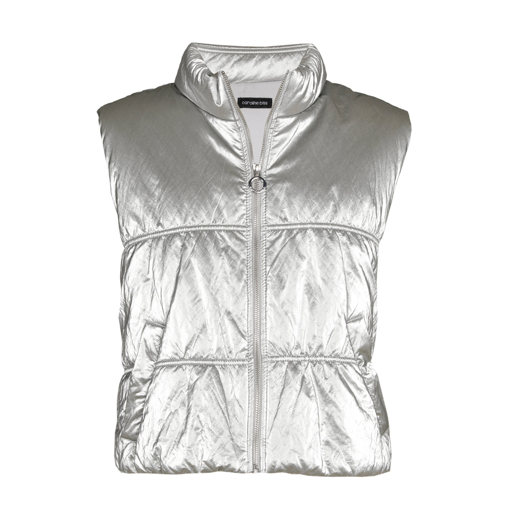Bodywarmers zilver Caroline Biss