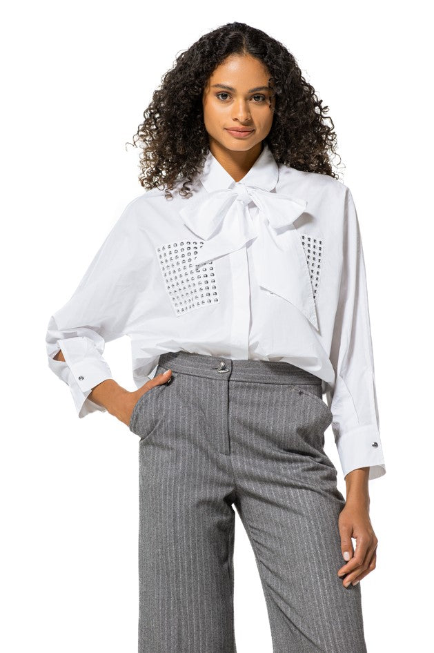 Blouses lange mouw wit Caroline Biss