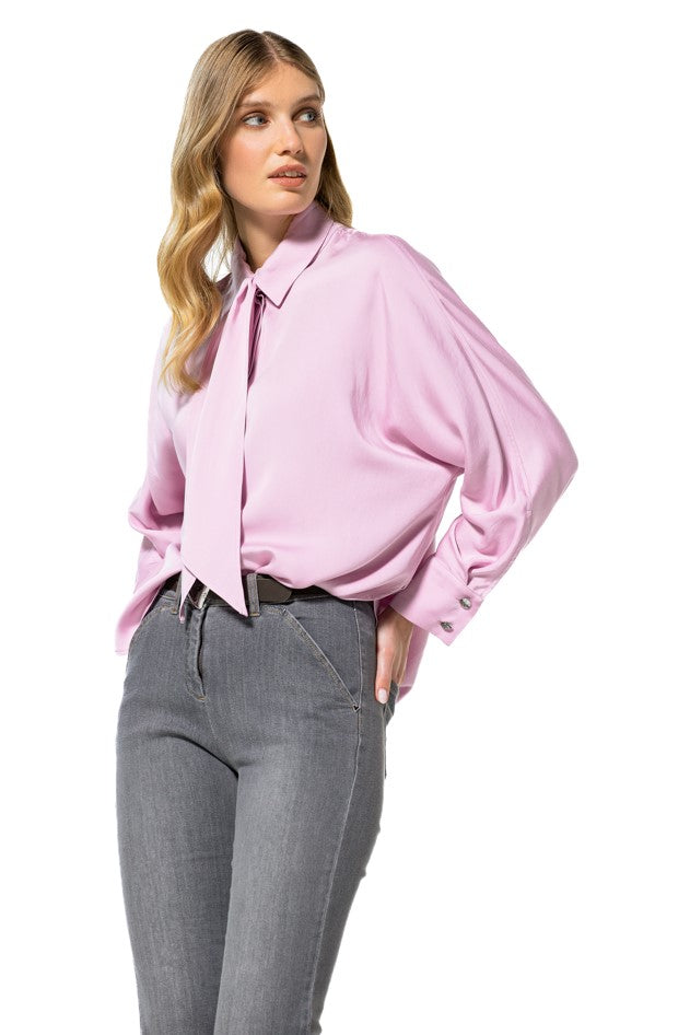 Blouses lange mouw roze Caroline Biss