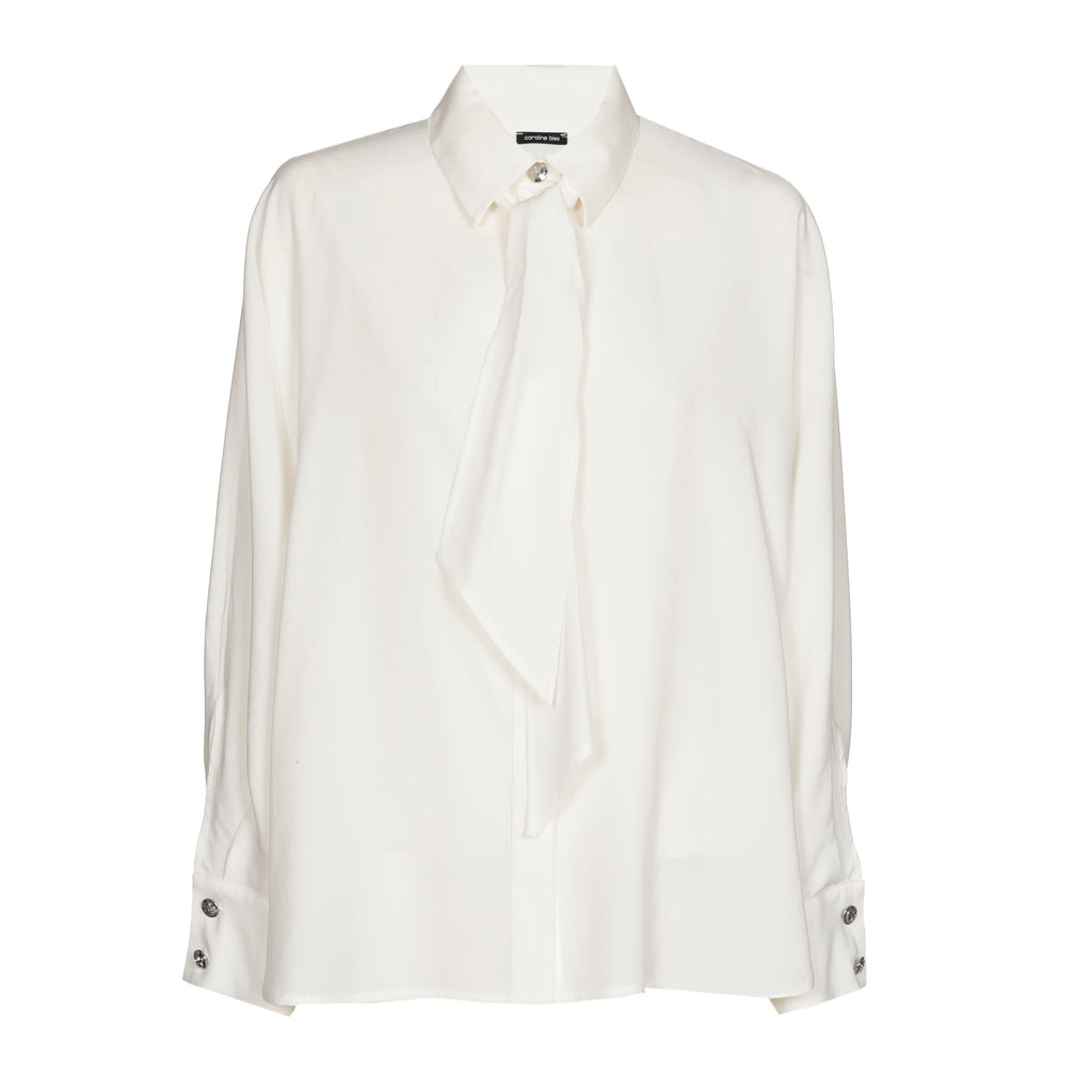 Blouses lange mouw beige Caroline Biss