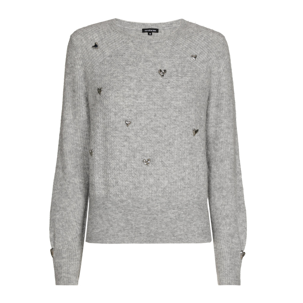 Pulls grijs Caroline Biss