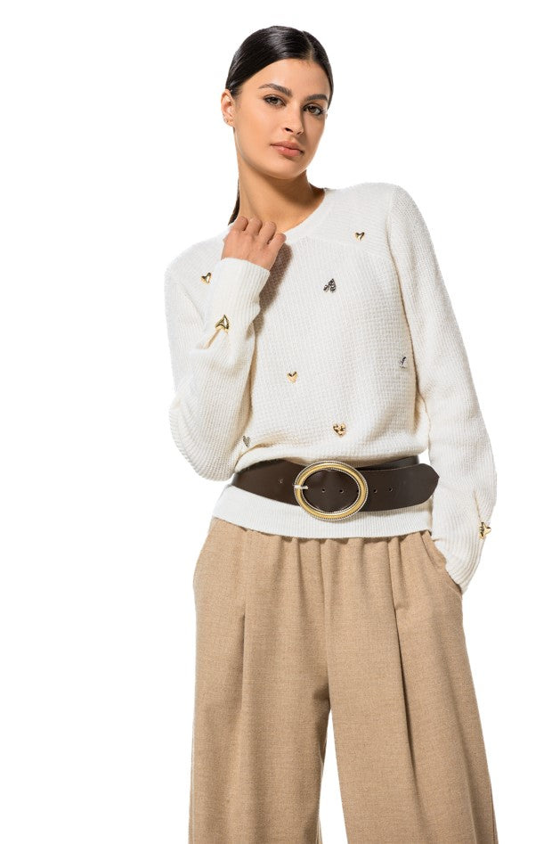 Pulls beige Caroline Biss