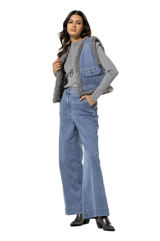 Jeans blauw Caroline Biss