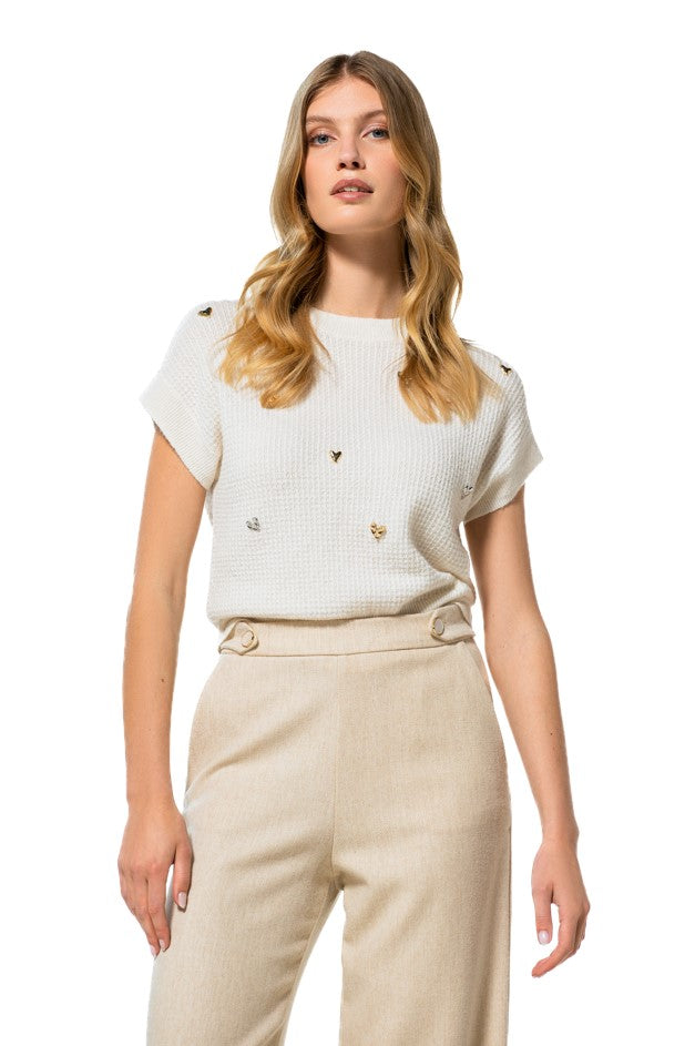 Pulls beige Caroline Biss