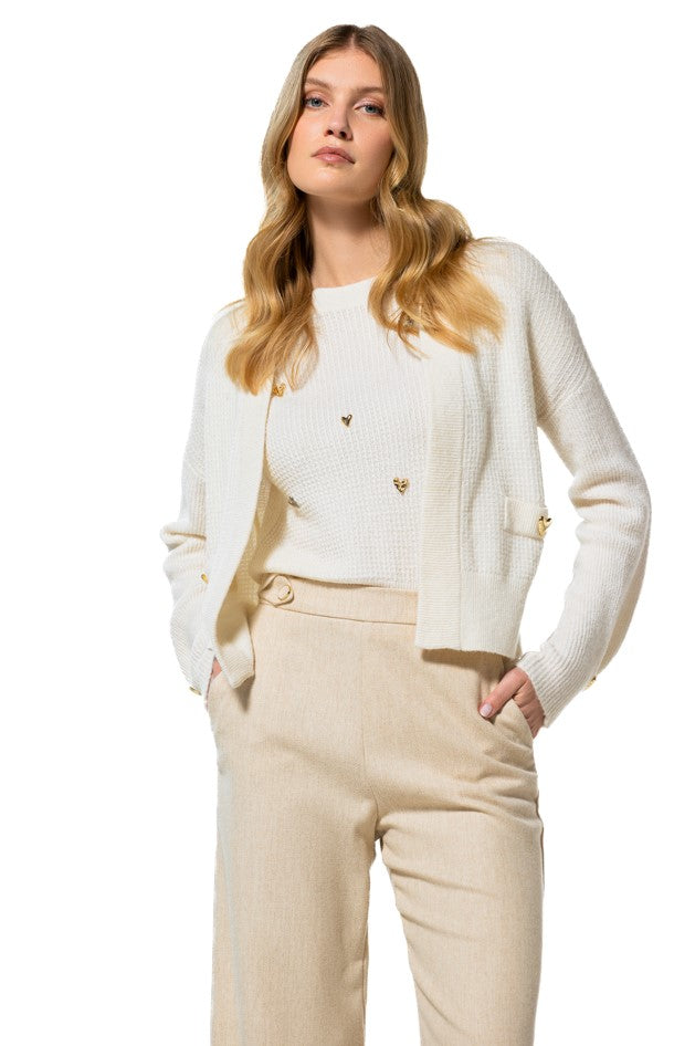 Cardigans beige Caroline Biss