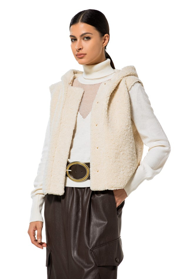 Bodywarmers beige Caroline Biss