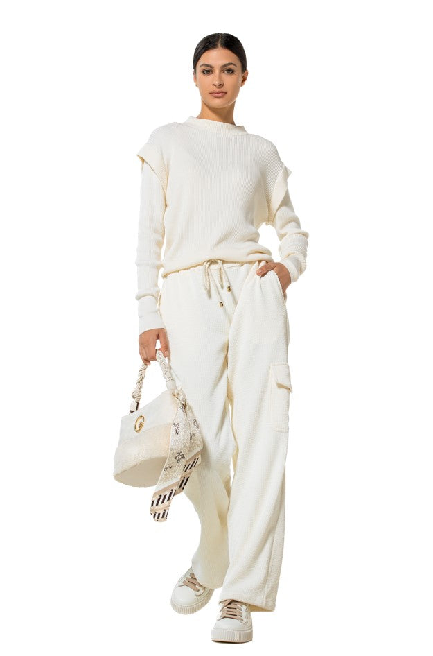 Broeken beige Caroline Biss