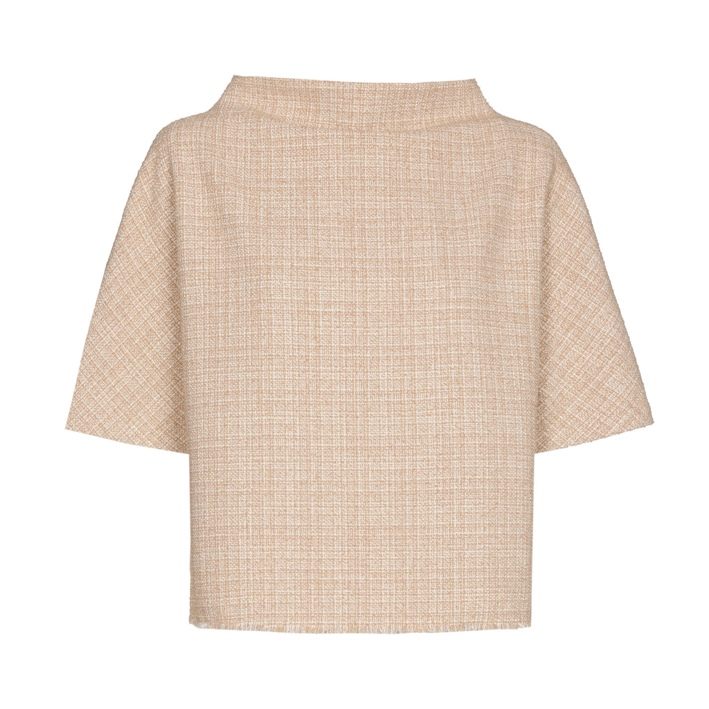 Blouses lange mouw beige Caroline Biss