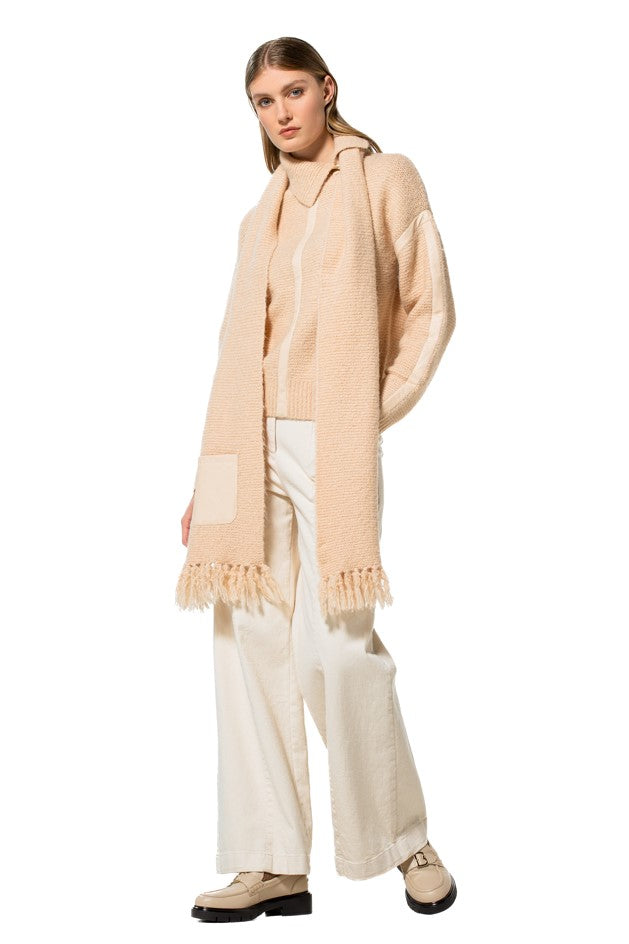 Sjaals beige Caroline Biss