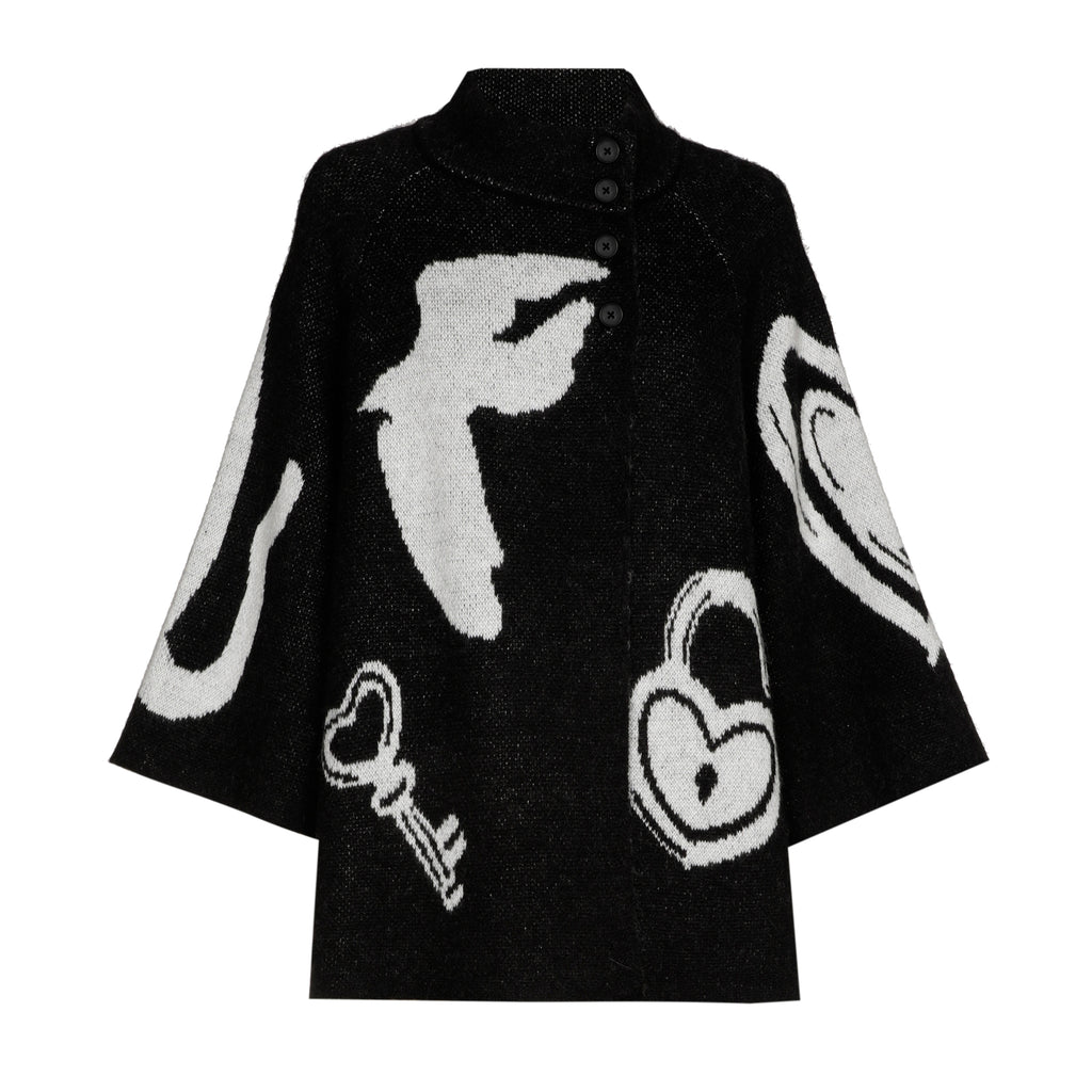 Poncho's multicolor Caroline Biss