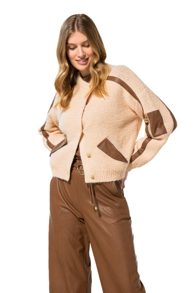 Cardigans bruin Caroline Biss