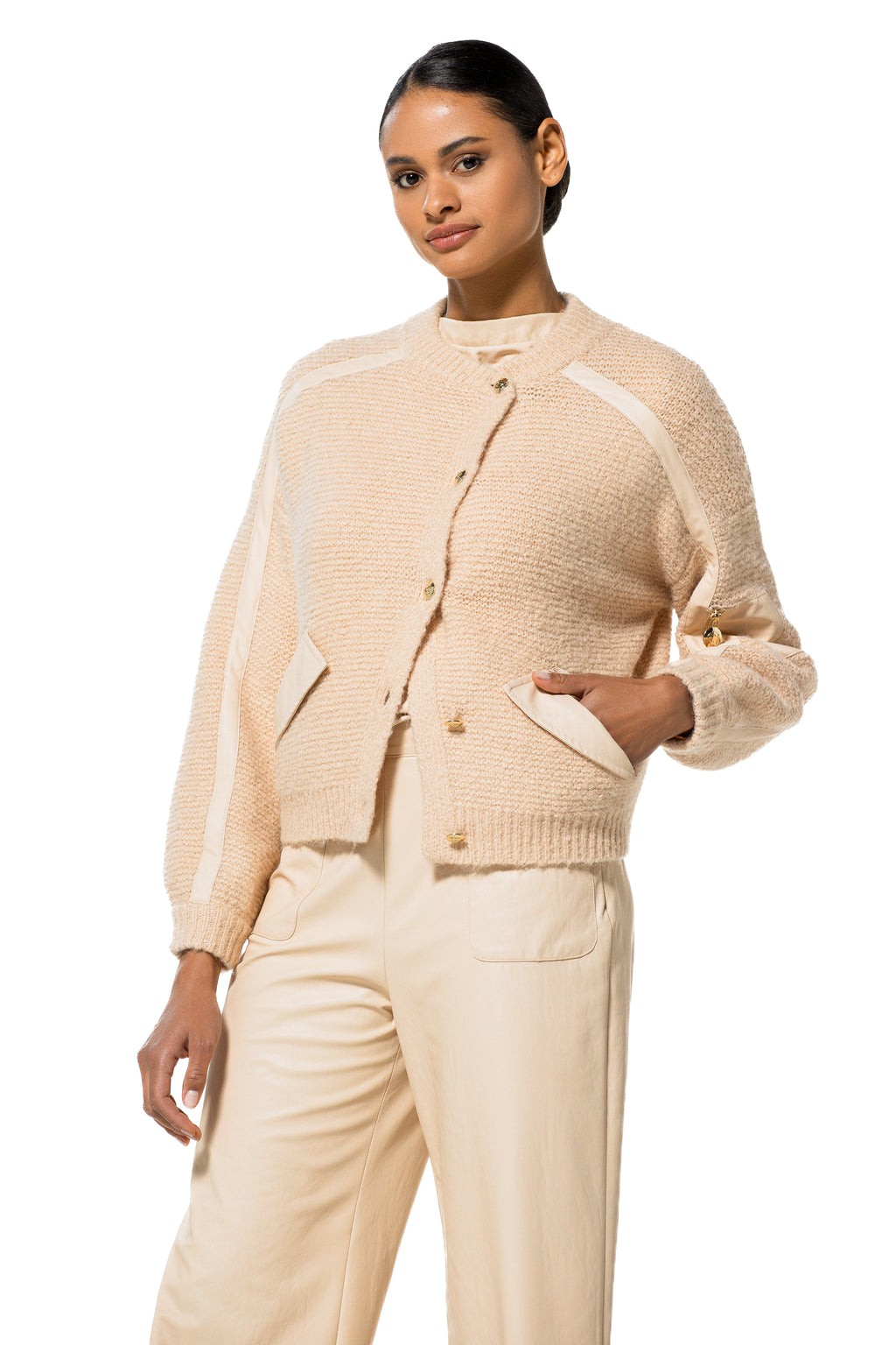 Cardigans beige Caroline Biss