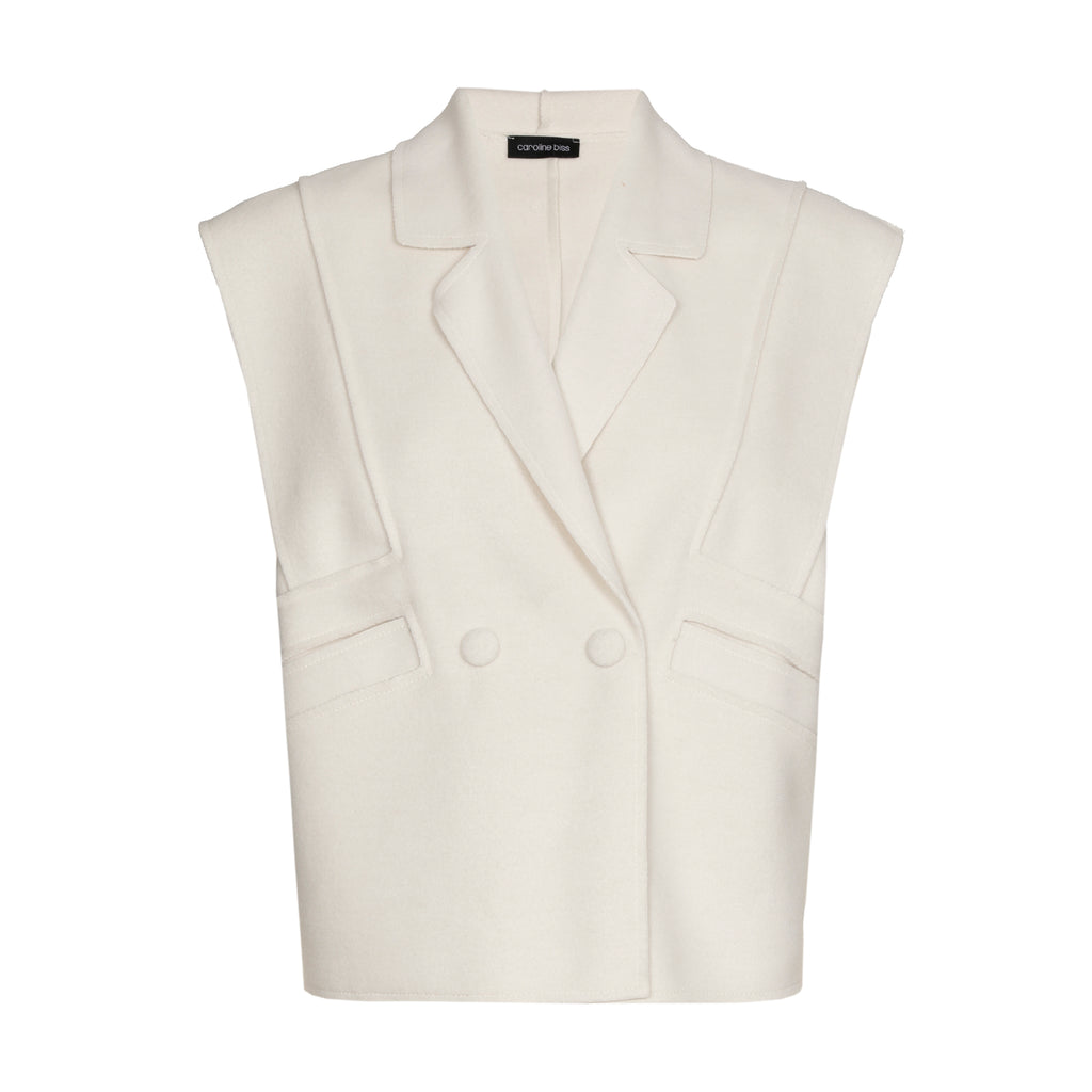Bodywarmers beige Caroline Biss