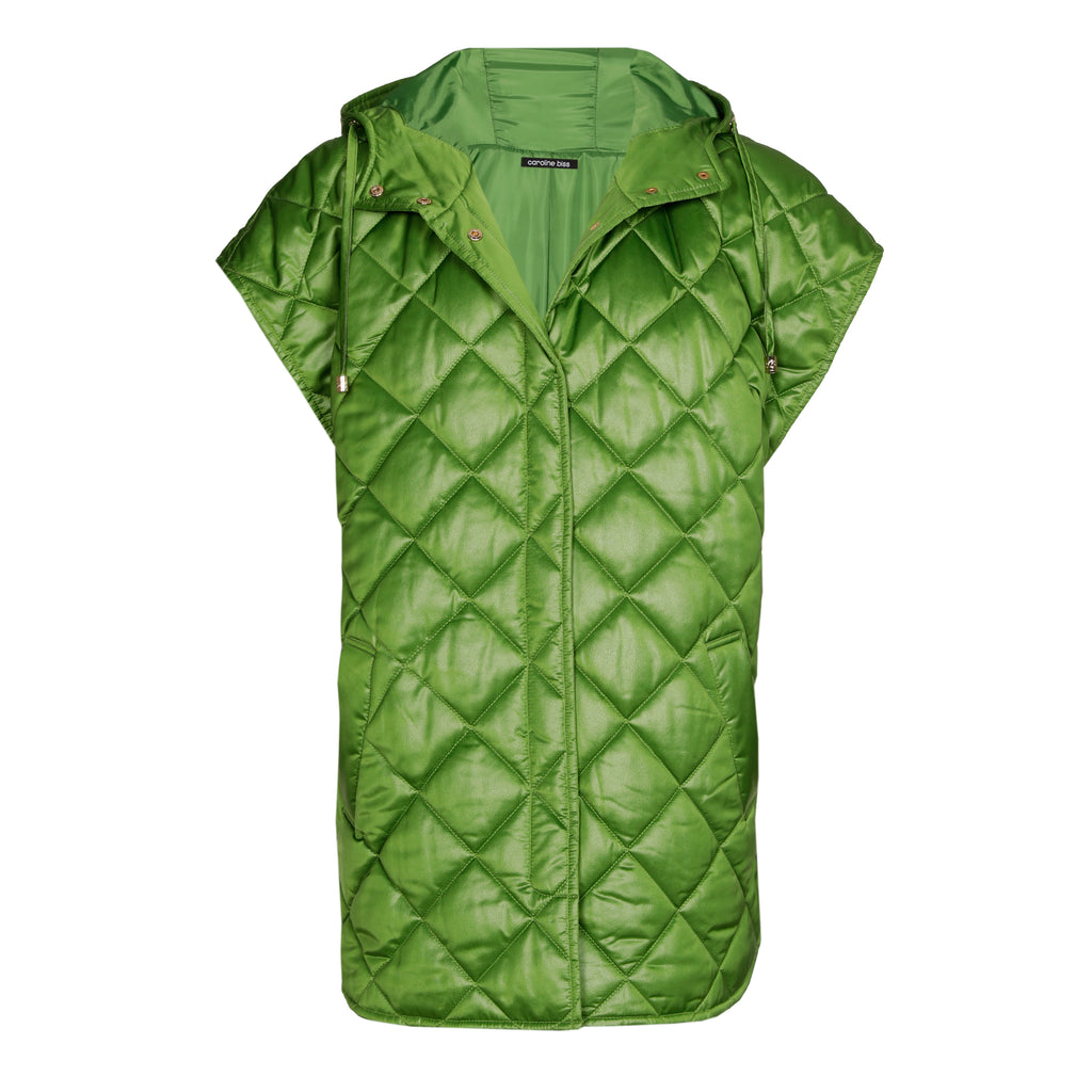 Bodywarmers groen Caroline Biss
