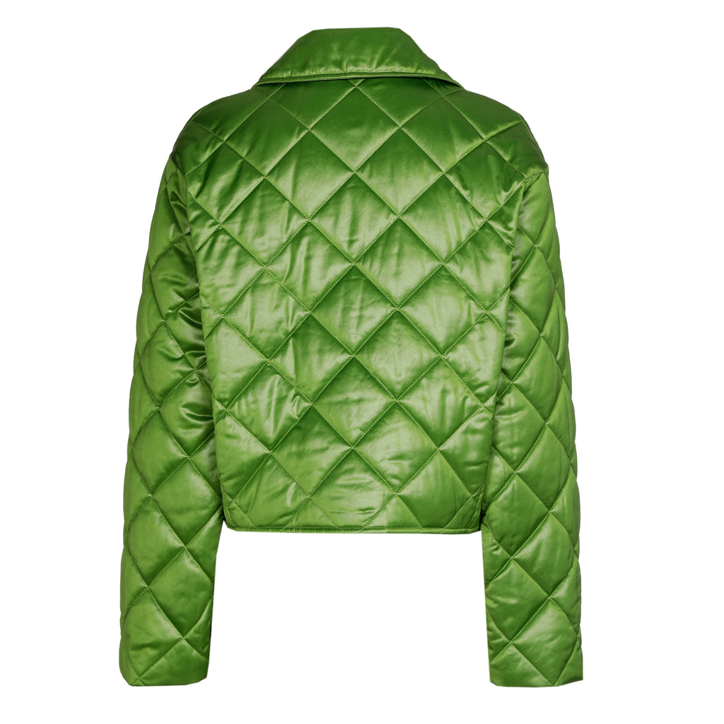 Bodywarmers groen Caroline Biss