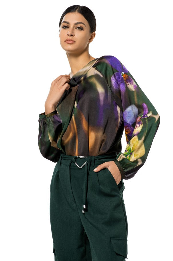 Blouses lange mouw multicolor Caroline Biss