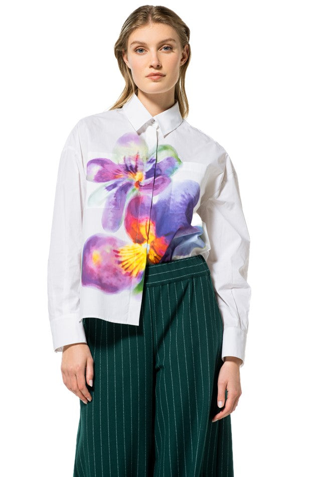 Blouses lange mouw multicolor Caroline Biss