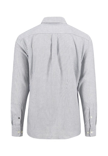 Hemden lange mouw blauw Fynch-Hatton