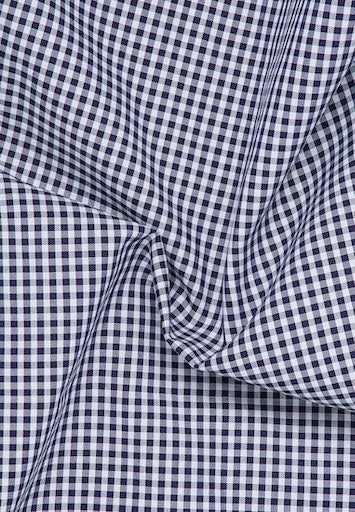 Hemden lange mouw blauw ETERNA