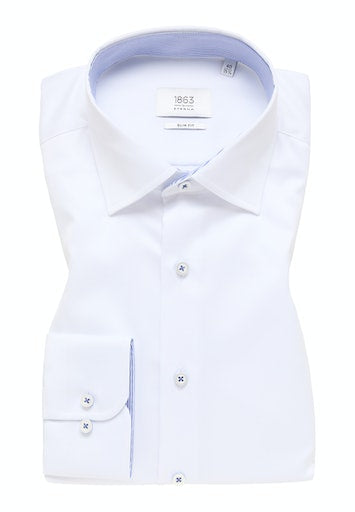 Hemden lange mouw wit ETERNA