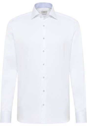 Hemden lange mouw wit ETERNA