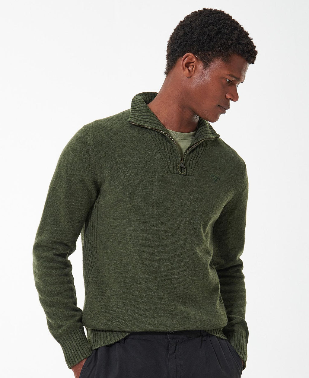 Pulls groen Barbour