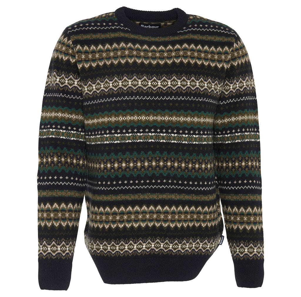 Pulls zwart Barbour