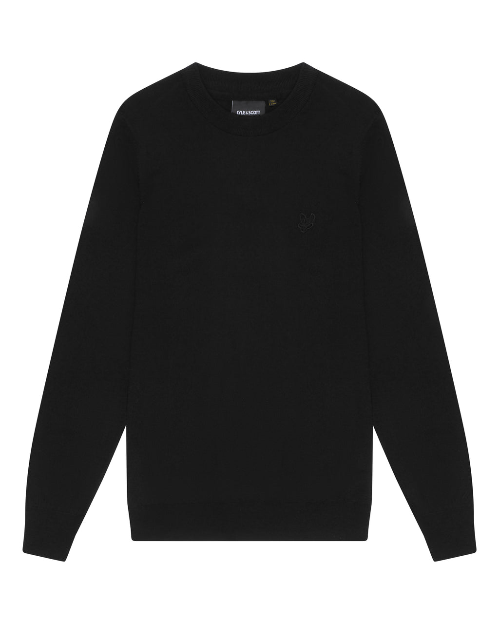 Pulls zwart Lyle & Scott