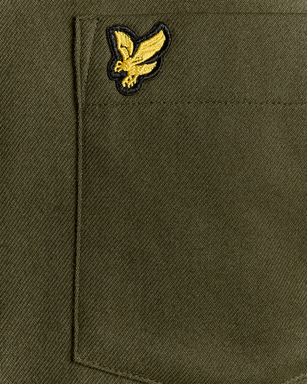 Hemden lange mouw groen Lyle & Scott