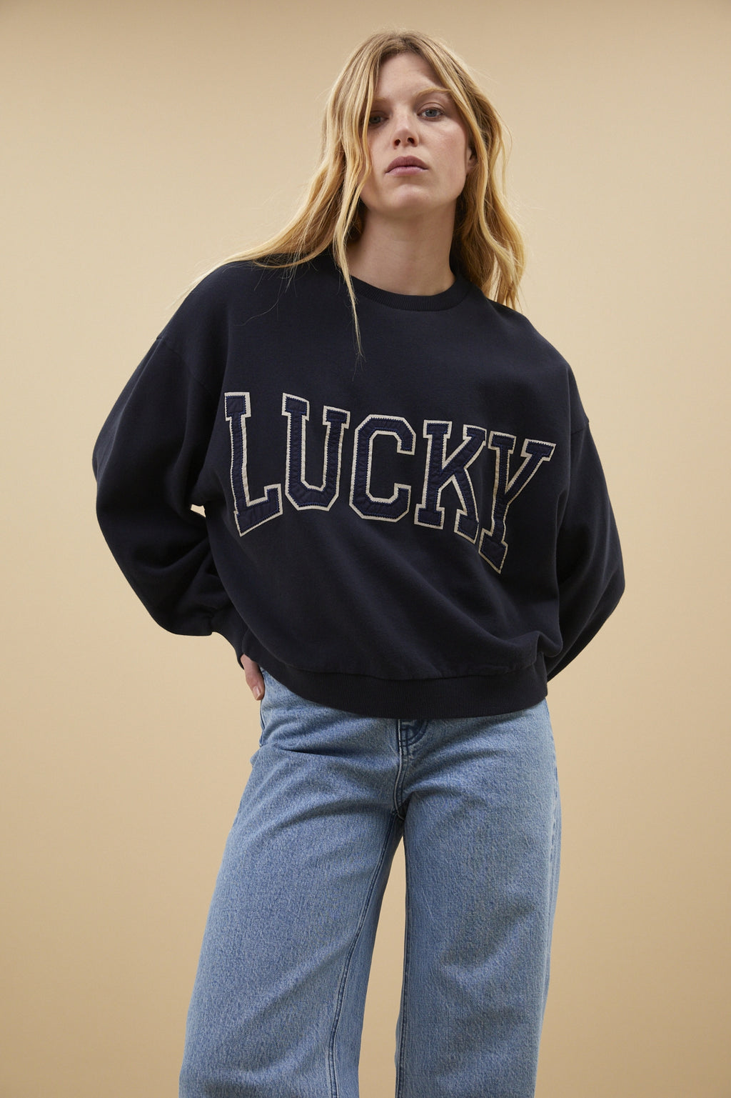 Sweaters navy by-bar
