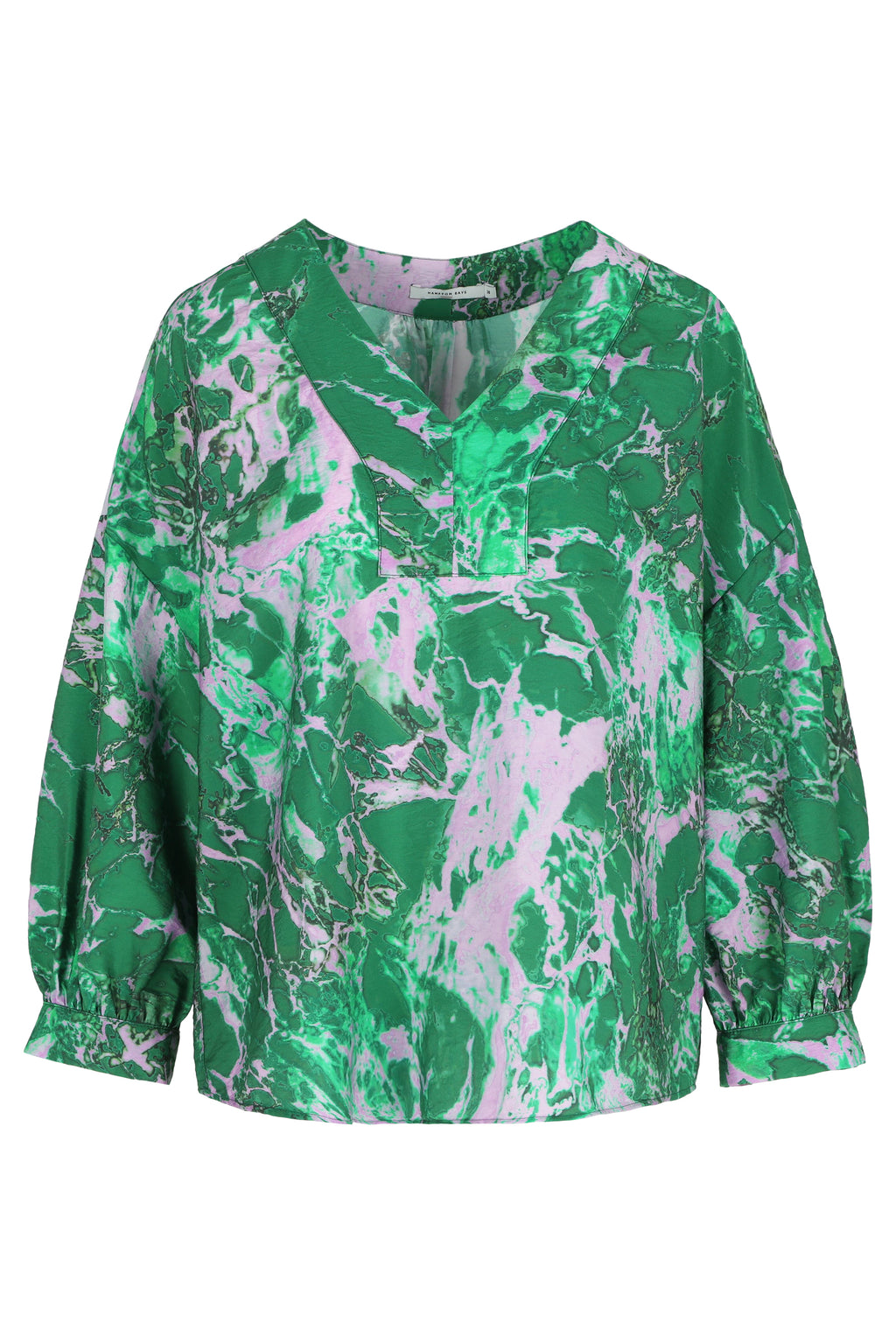 Blouses lange mouw groen Hampton Bays