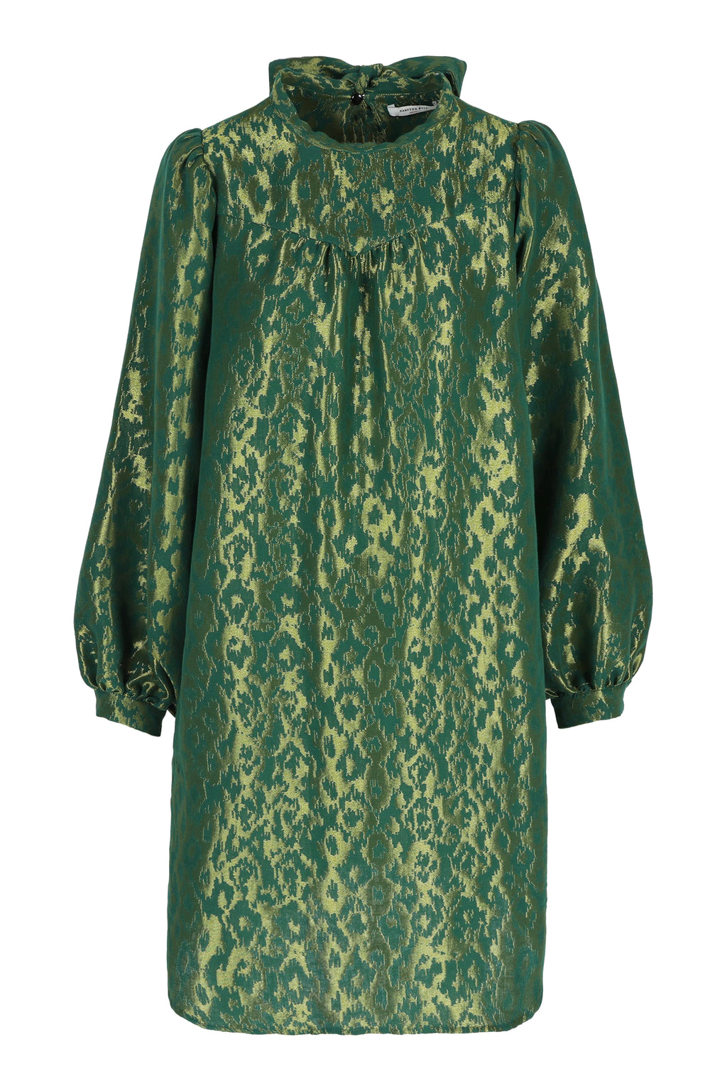 Jurken lange mouw geel Hampton Bays