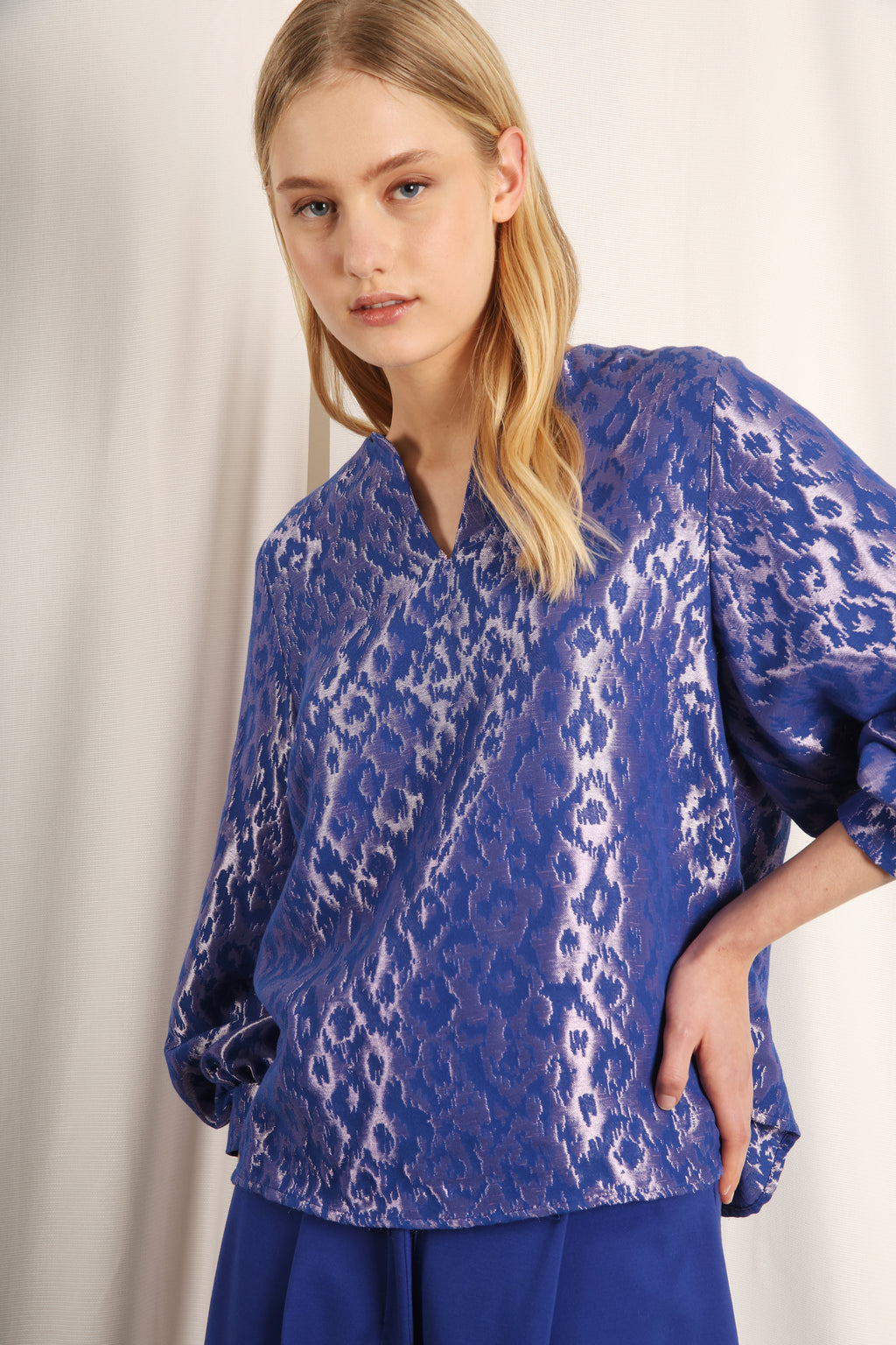 Blouses lange mouw blauw Hampton Bays