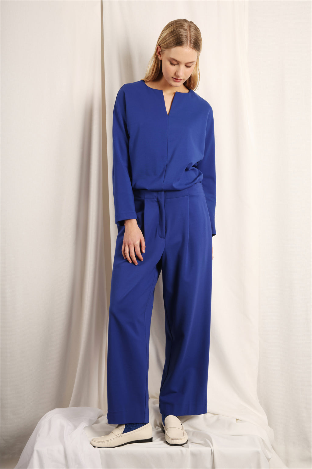 Blouses lange mouw blauw Hampton Bays