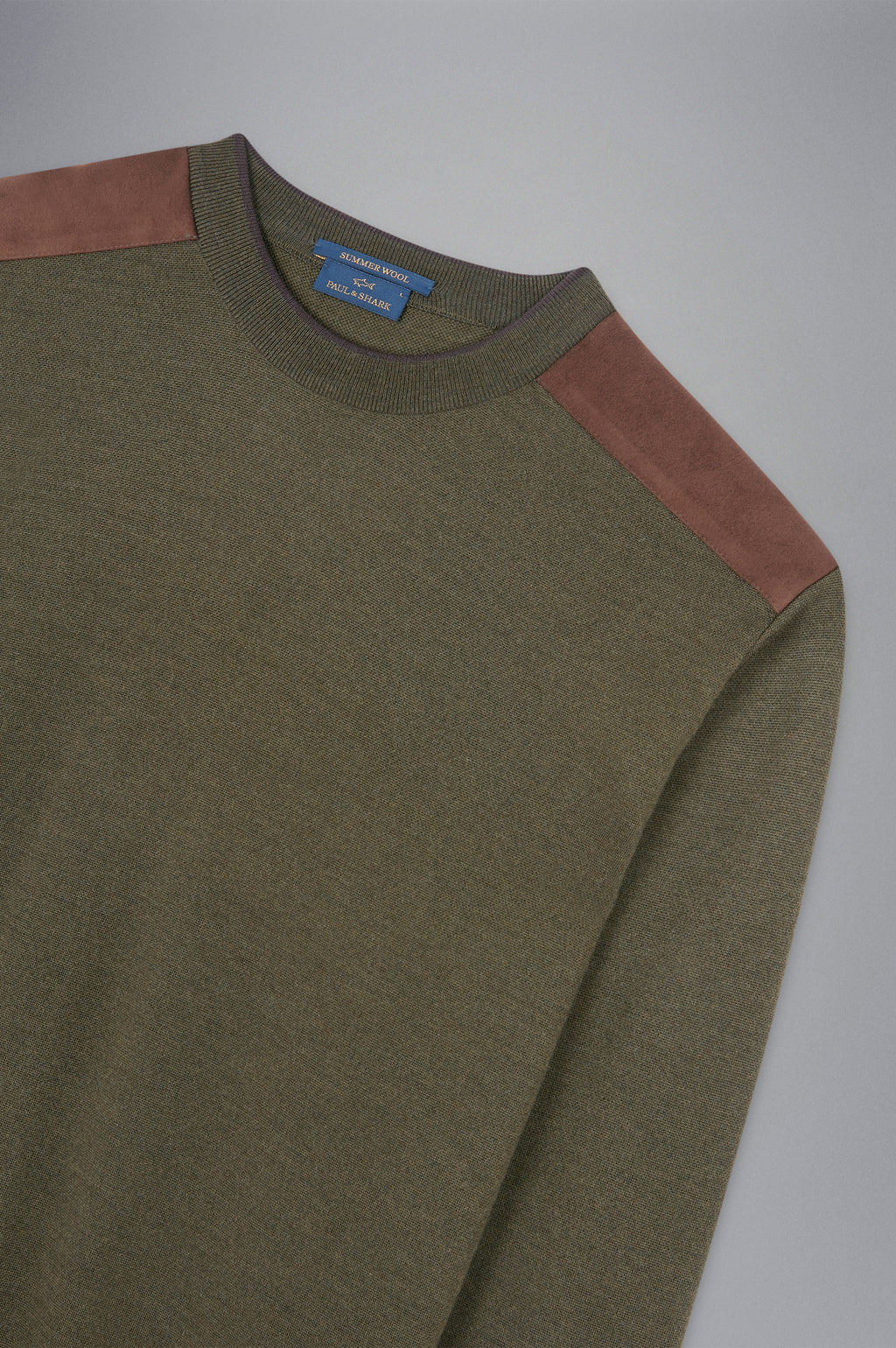 Pulls groen Paul & Shark