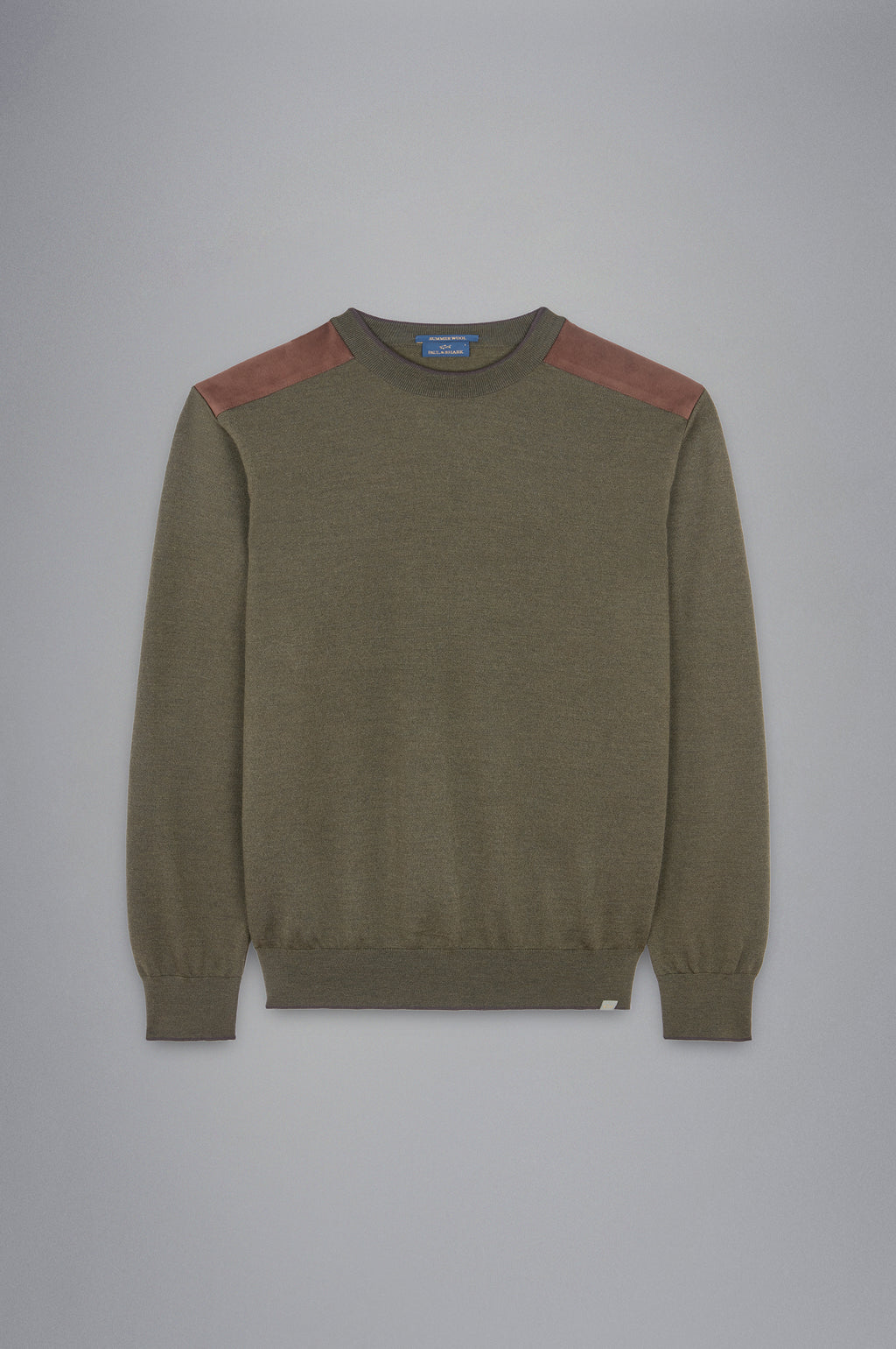 Pulls groen Paul & Shark