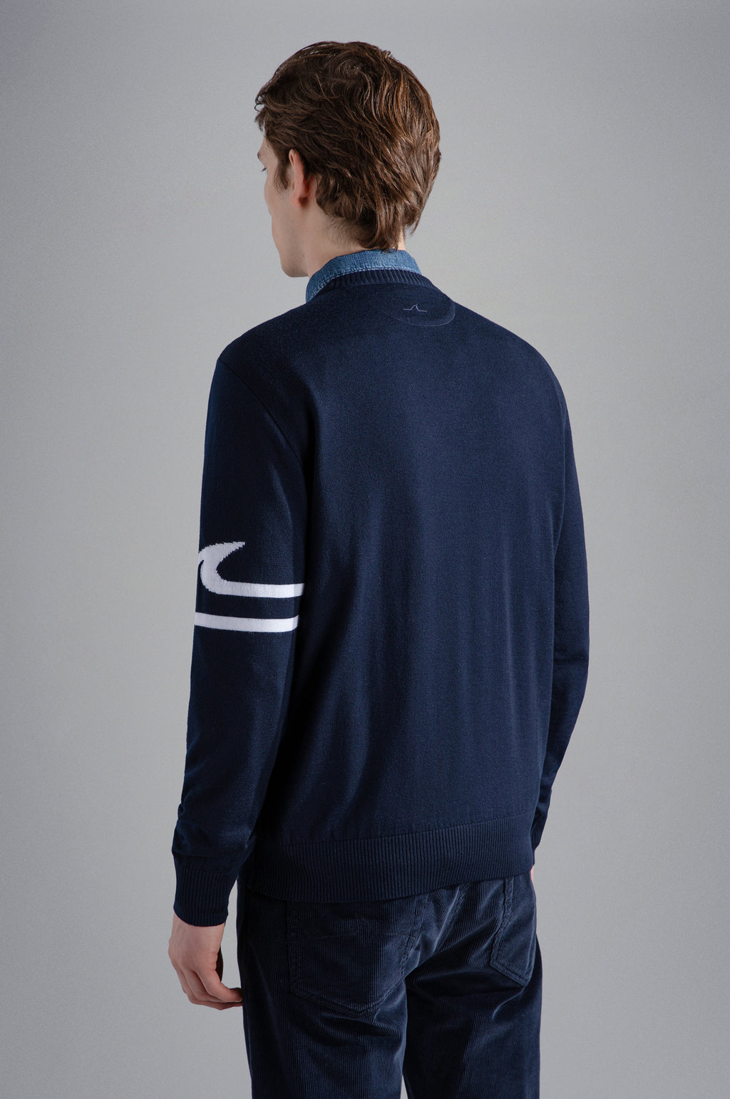 Pulls blauw Paul & Shark