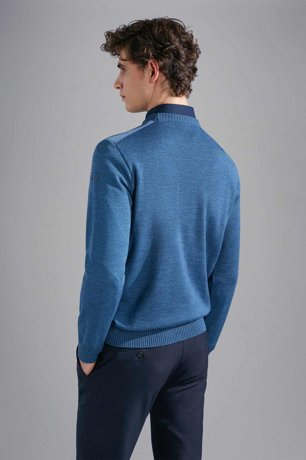 Pulls blauw Paul & Shark