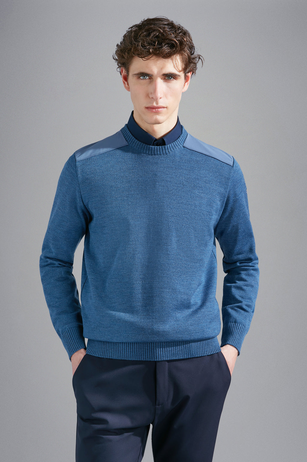 Pulls blauw Paul & Shark