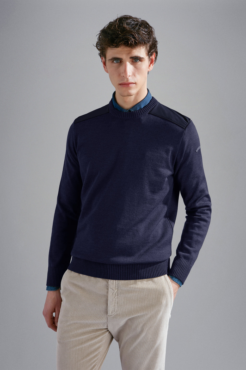 Pulls blauw Paul & Shark