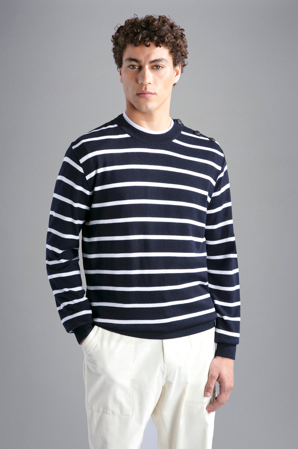 Pulls blauw Paul & Shark