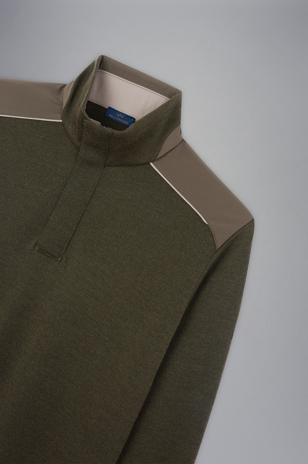 Pulls groen Paul & Shark