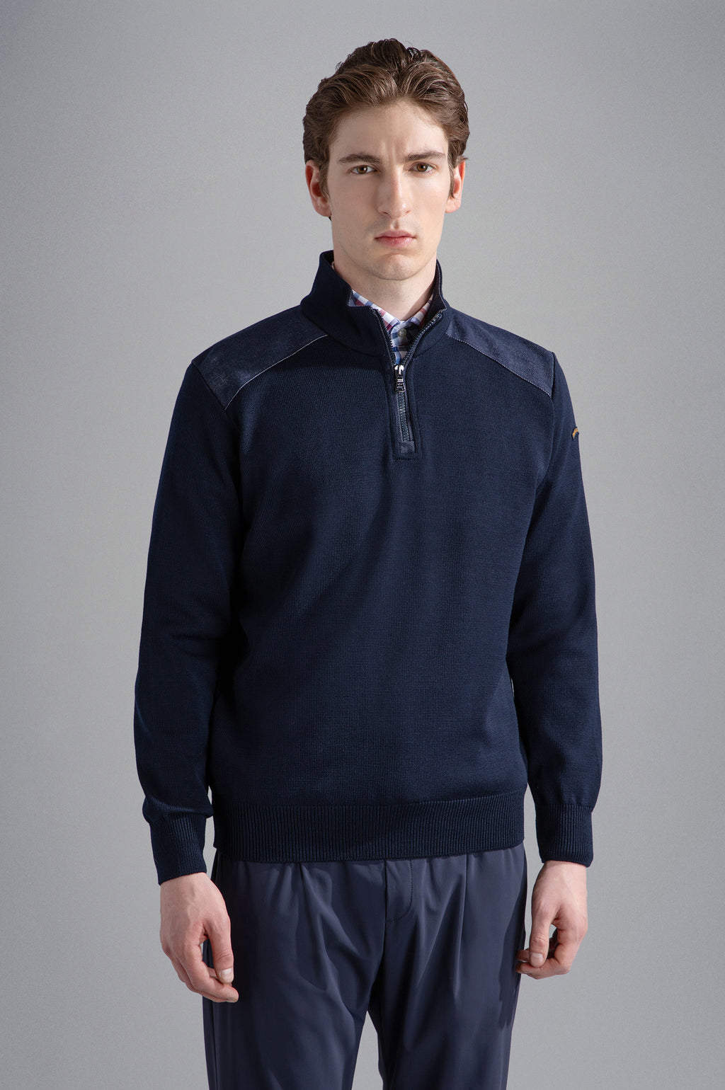 Pulls blauw Paul & Shark