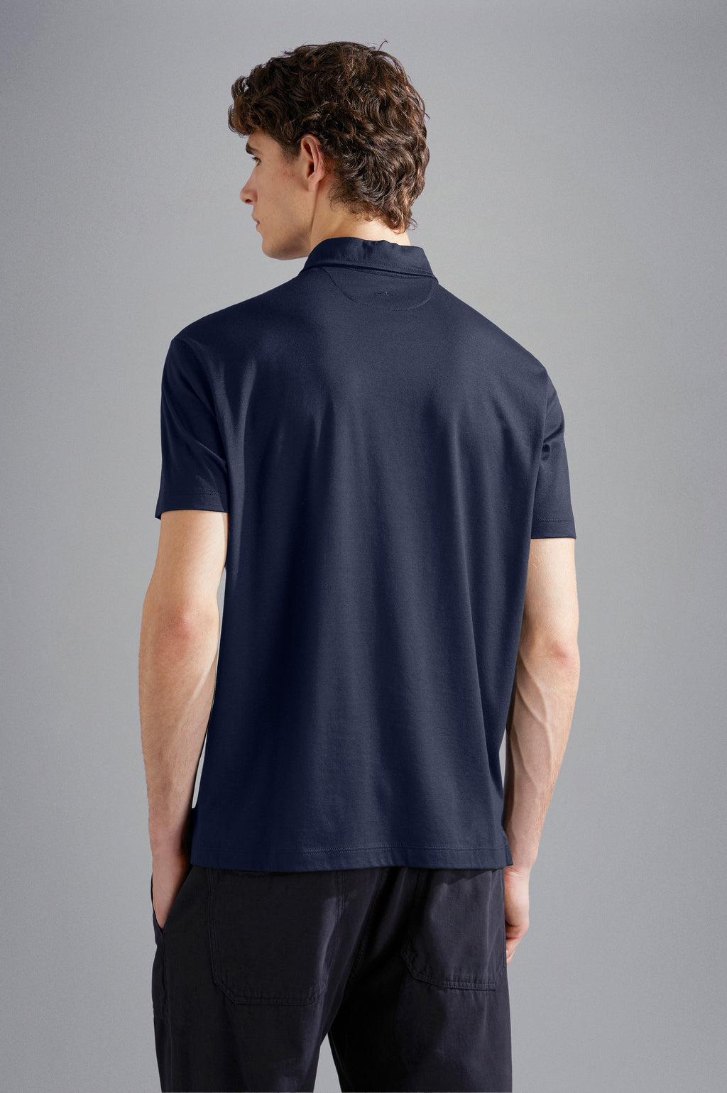 Polo's korte mouw blauw Paul & Shark